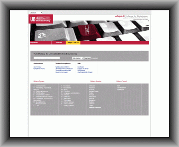 vufind allegro-c Katalog